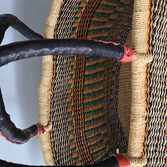 Large Handwoven Storage Basket - Picture 5 of 5